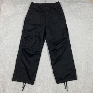 Engineered Garments Over Pant Men's XS Black High Count Twill Baggy Relaxed Fit